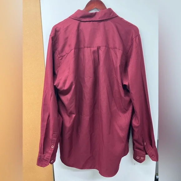 DIXXON Bordeaux Men’s Flannel Size XL - Picture 4 of 4